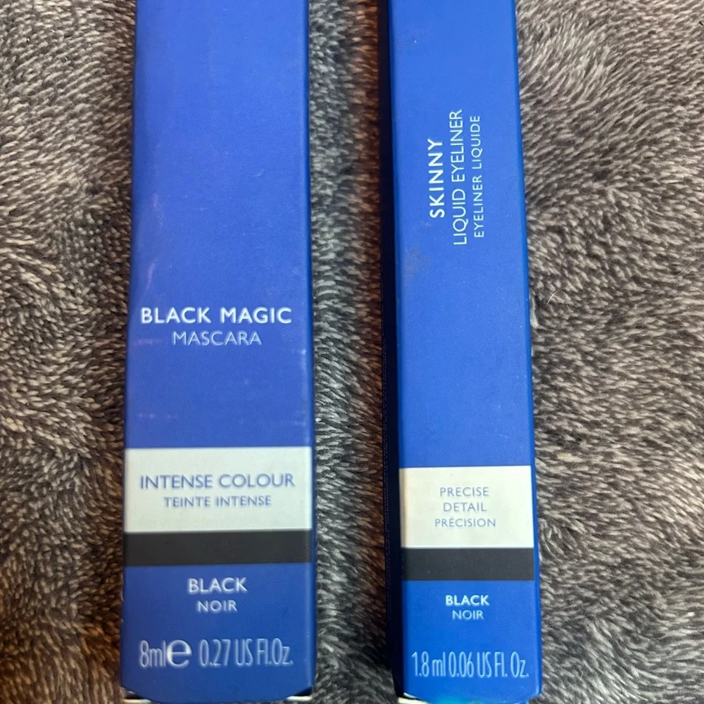 Eyeko London BLACK MAGIC Mascara & SKINNY Black Liquid Eyeliner, New